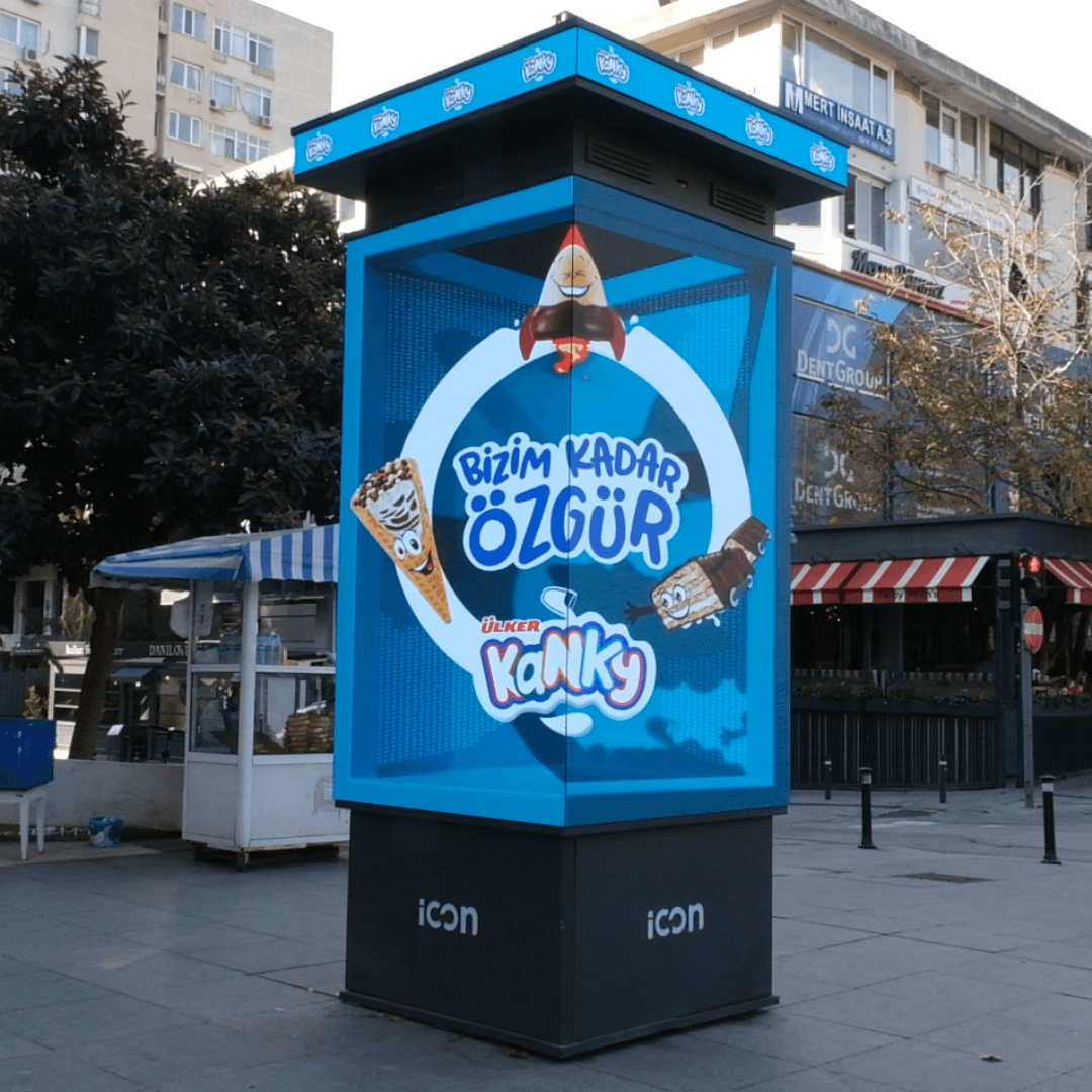 Kanky Bizim Kadar Özgür - 3DOOH
